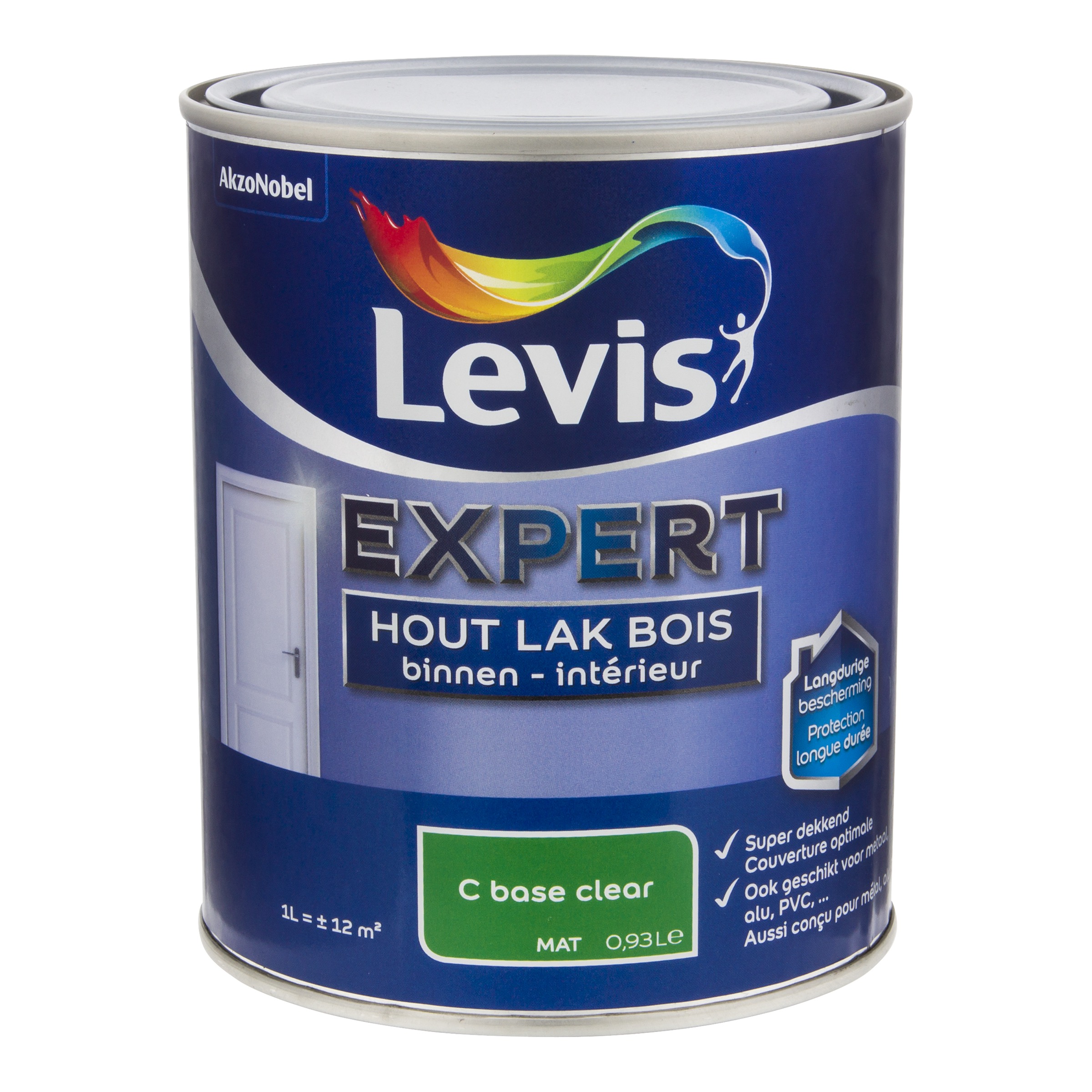 Lak Expert Hout Binnen Mat Mix 1 L Clear