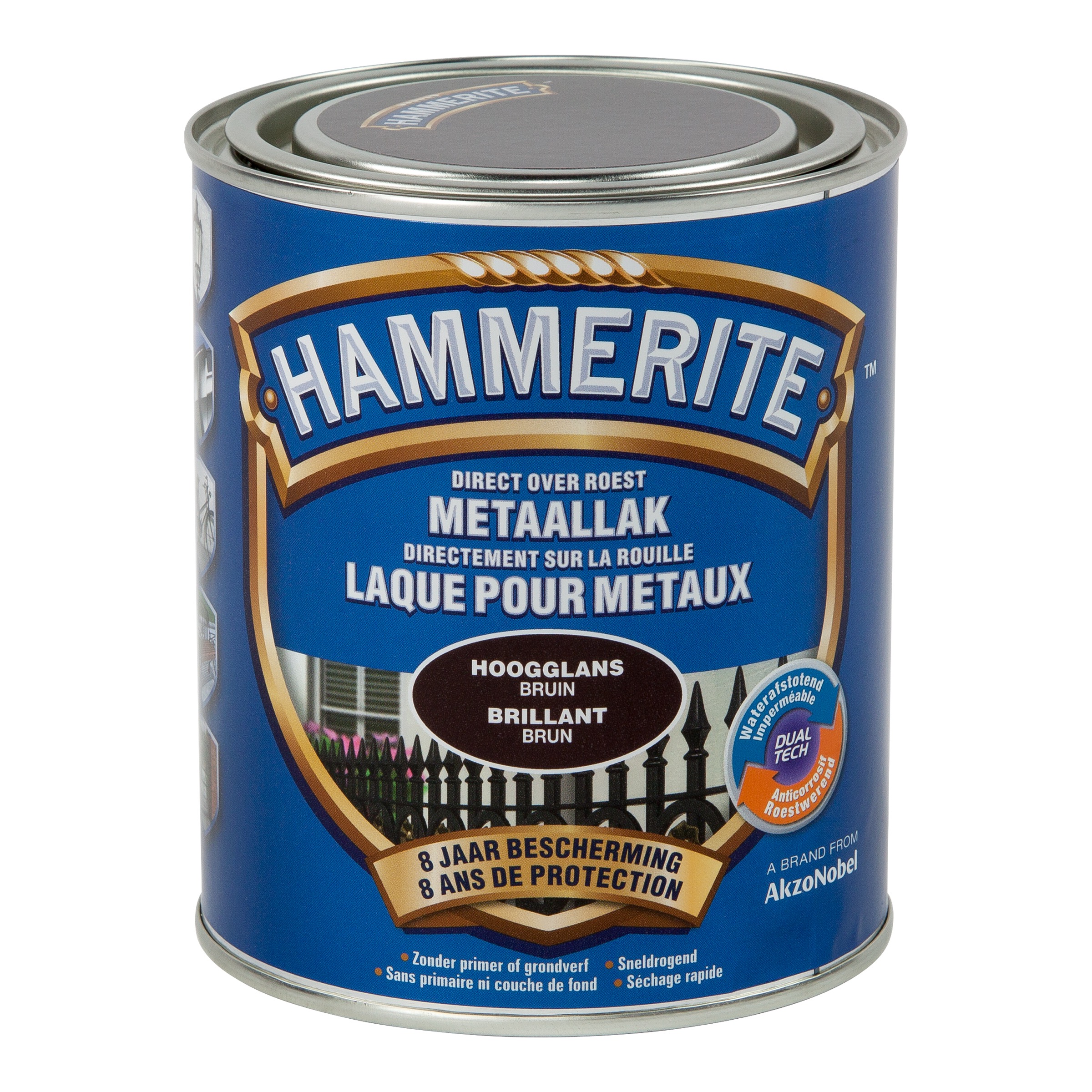 LAK HOOGGLANS BRUIN 750 ML