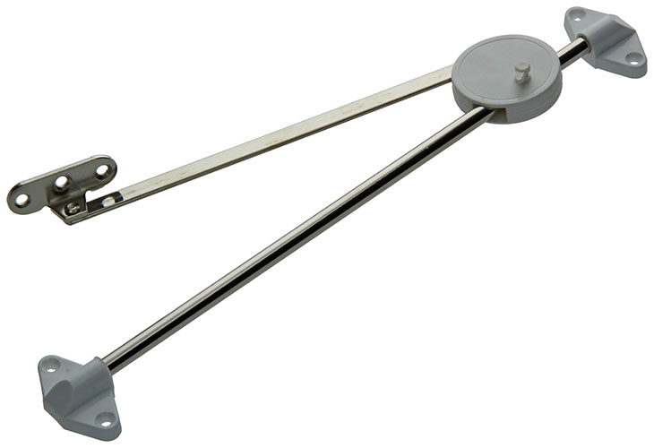 VALSCHAARMET REM WIT OMKEERBAAR 250MM