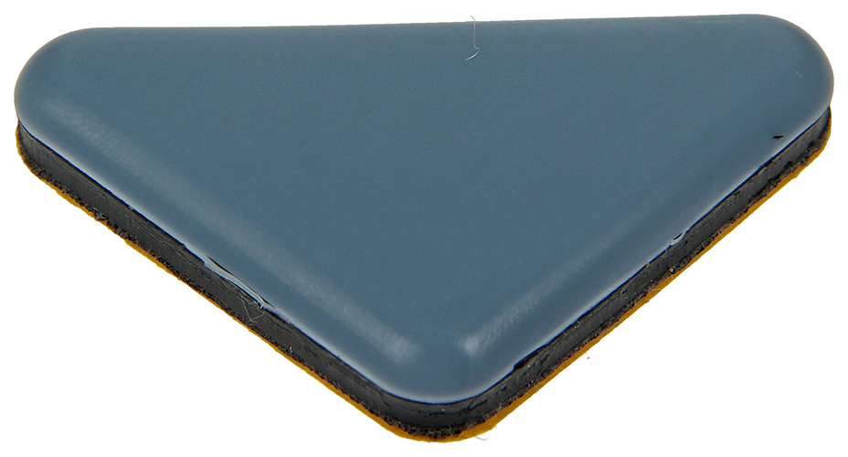 Zelfklevende Glijpastilles Grijs Driehoek 35x35x45mm - 4 Stuks