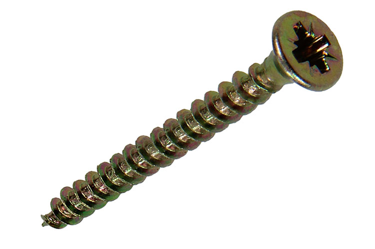 Spaanplaatschroeven Vz Kop Geel Vz 3,5x35mm - 200st