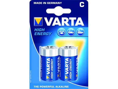 Alkaline Batterij C High Energy 1.5v - 2st