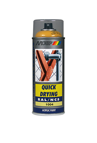 Spray Acryl Ral 1004 Goudgeel 400ml