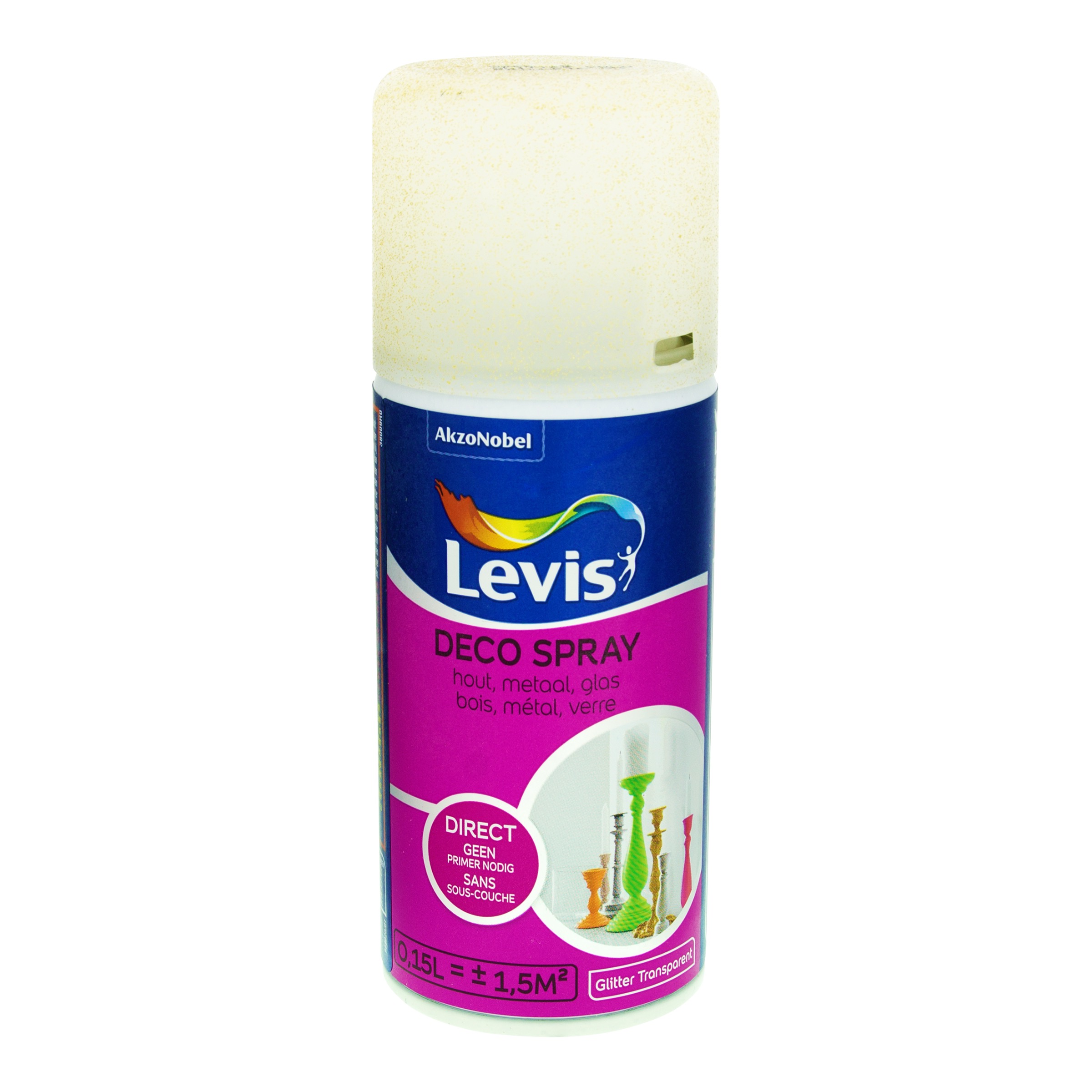 Lak Deco Spray Glitter Gold 150 Ml