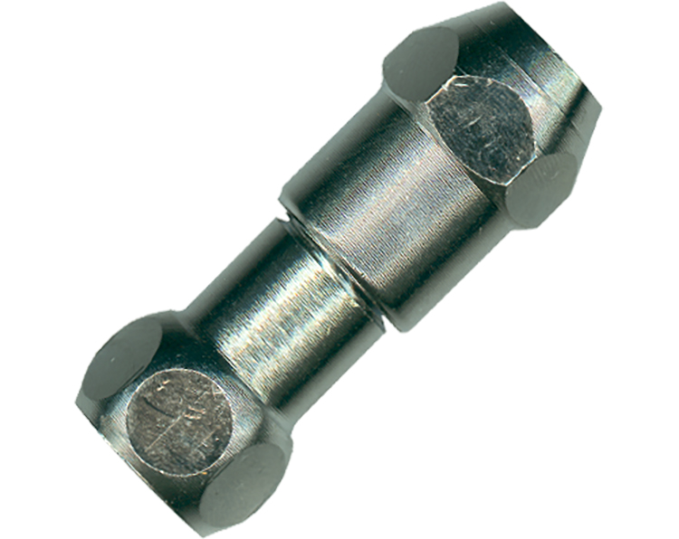 TERUGSLAGKLEP 3/8'' F X 10 MM VERCHROOMD