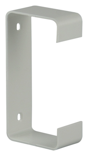 BEVESTIGINGSBEUGELS 7023 WIT 110X55MM PVC - 2 STUKS