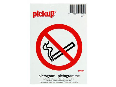 Pictogram 10x10cm Roken Verboden