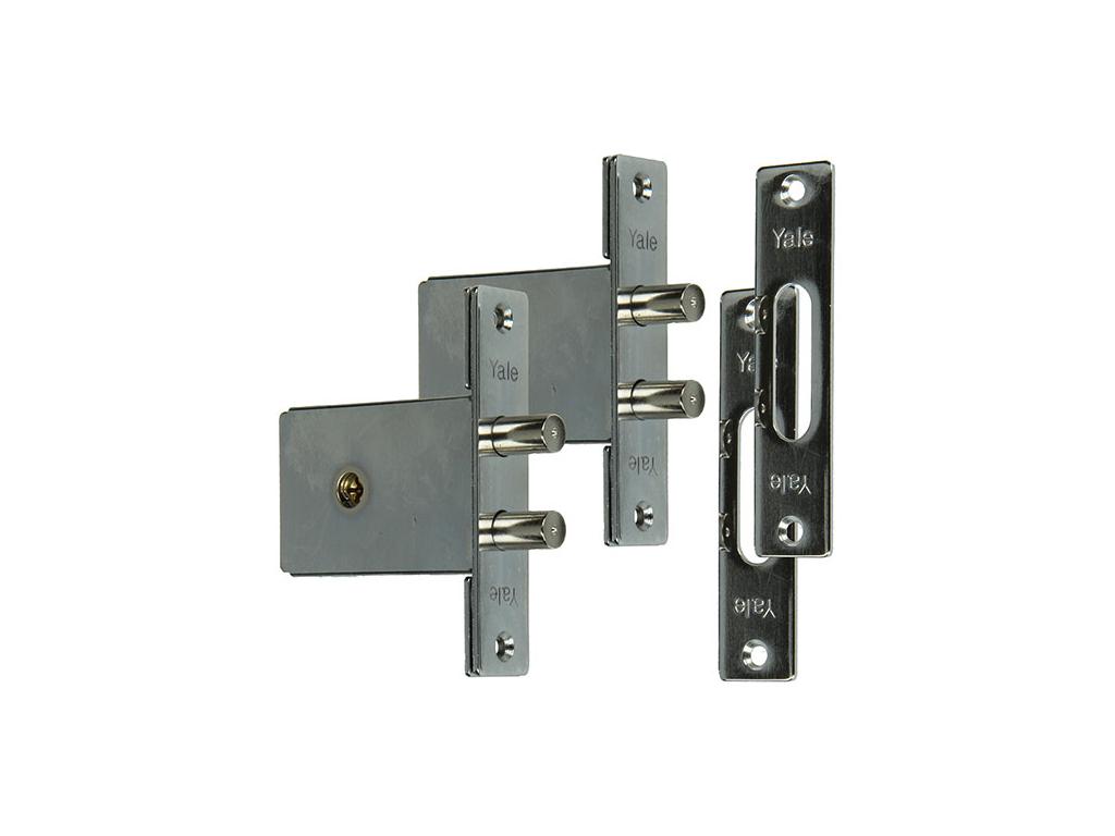 SERRURES DE SECURITE A ENTAILLER 2 DORMANTS FERMETURE IDENTIQUE YALE - 2PC