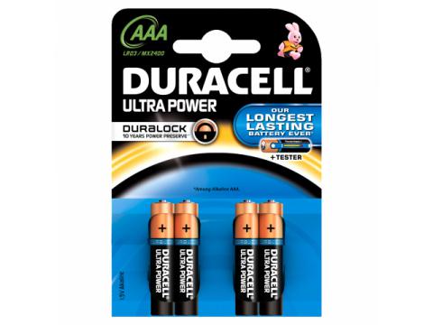 Alkaline Batterij Aaa Ultra Power - 4st