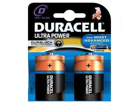 Alkaline Batterij D Ultra Power 1.5v - 2st