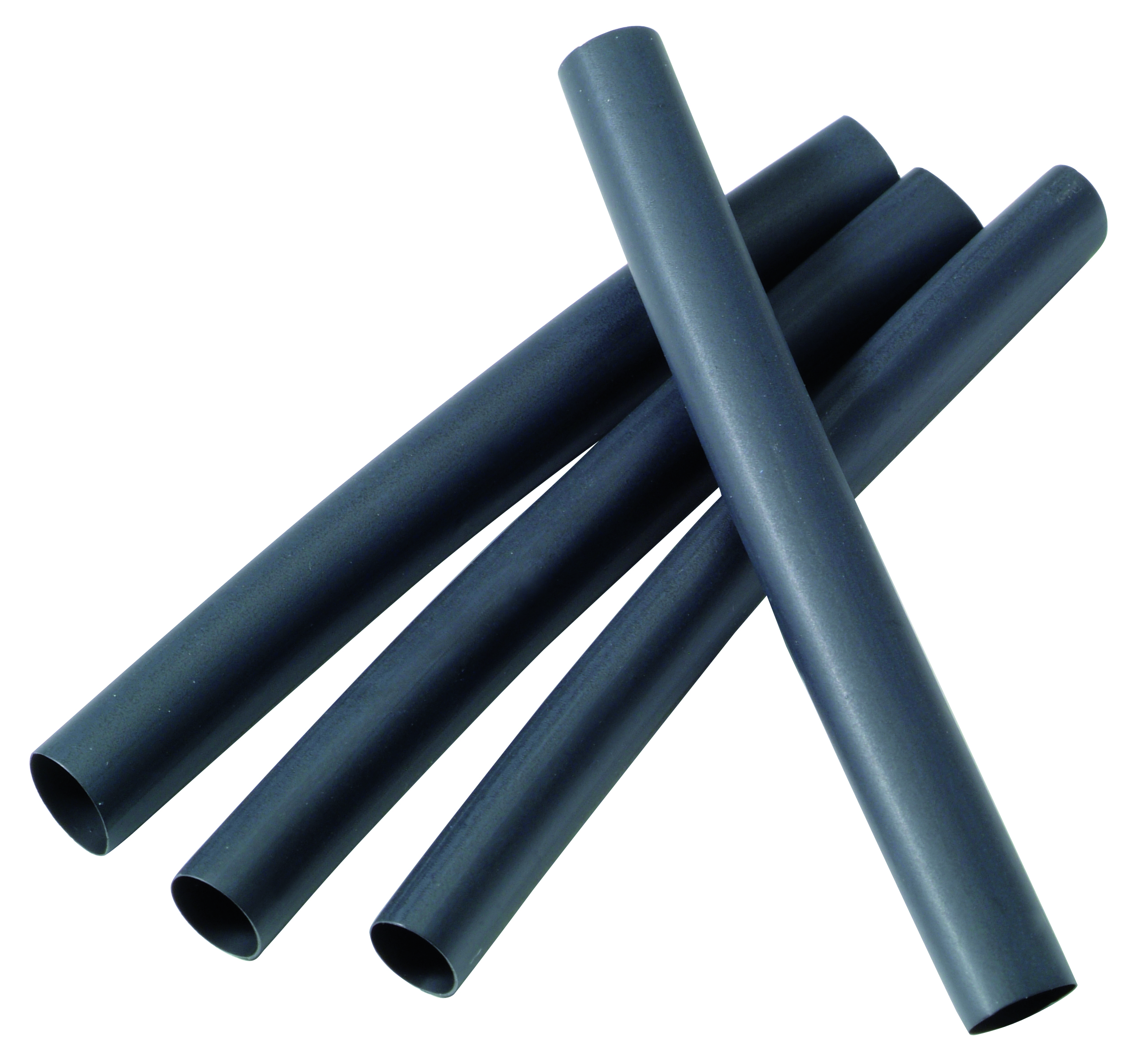 Gaine Retractable Noir 6->2mm - 5pc