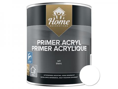 Acryl Primer Wit Voor Hout & Mdf 750ml