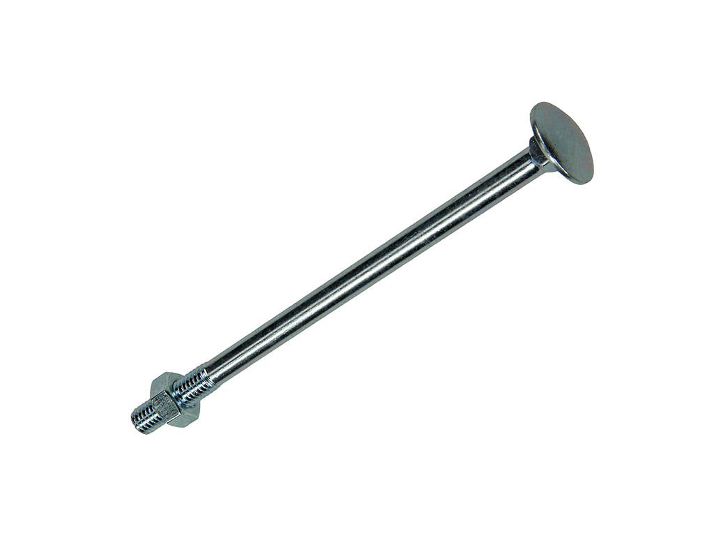 HOUTBOUTEN+MOEREN VERZINKT M6X100MM - 3ST