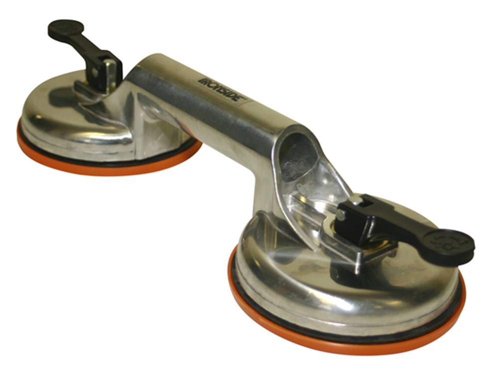 ZUIGNAP MET 2 KOPPEN DIAM.115MM 50KG ALUMINIUM