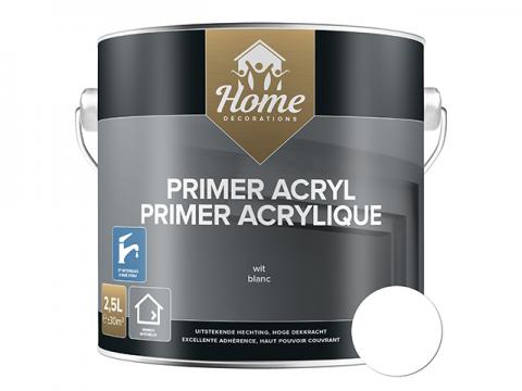 Acryl Primer Wit Voor Hout & Mdf 2,5l
