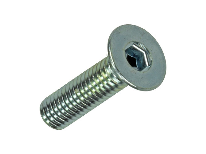 BINNENZESKANT BOUTEN VZ KOP VERZINKT M4X16MM - 12ST