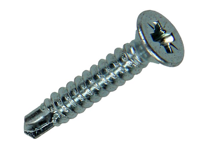 Zelfborende Schroeven Vz Kop Verz. 4,2x25mm - 24st