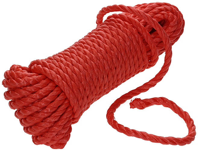 Pp Touw Oranje 6mm X 15m