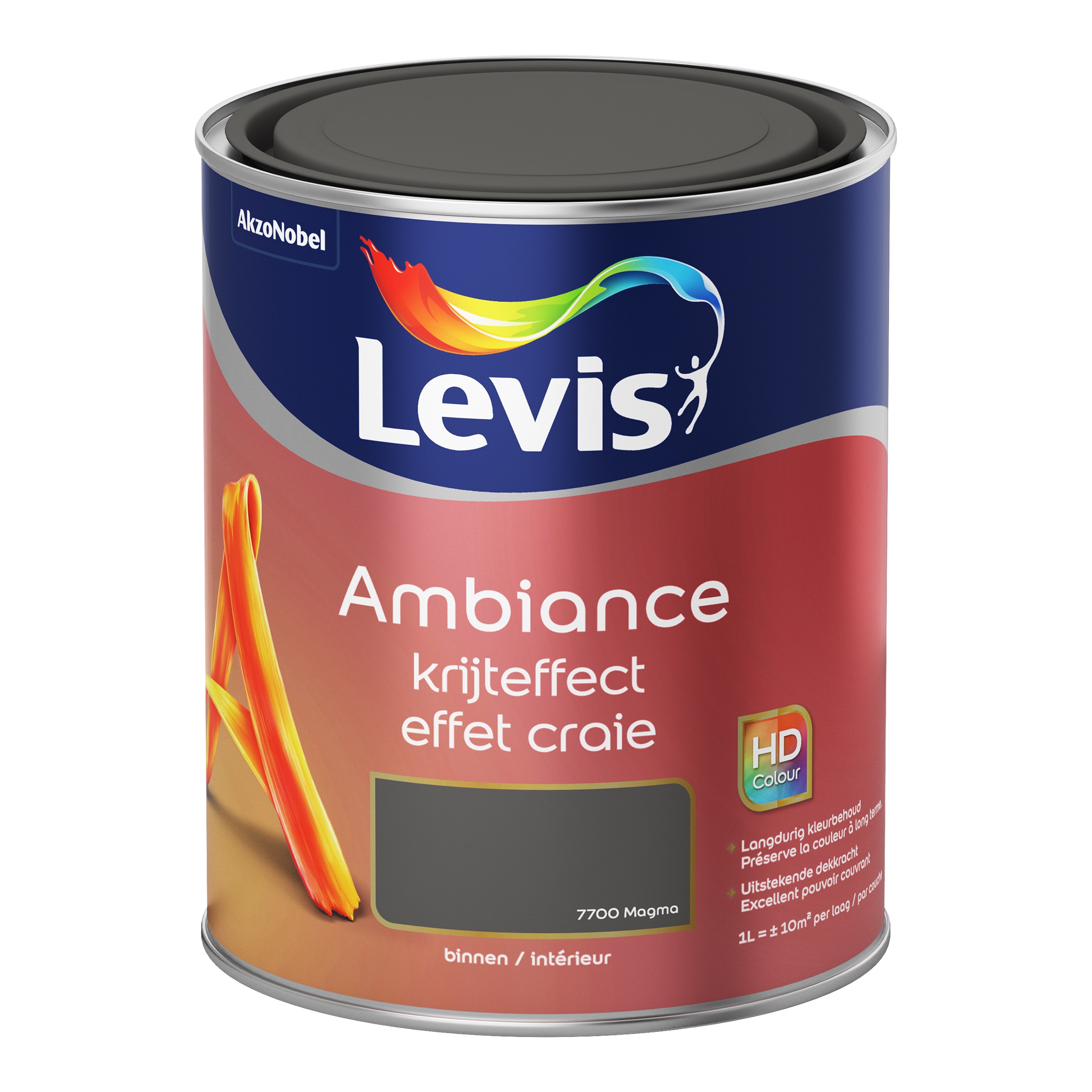 Muurverf Ambiance Krijteffect Magma 1 L
