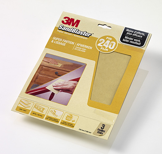 Schuurpapier Sandblaster 230x240mm K320 - 3 Stuks