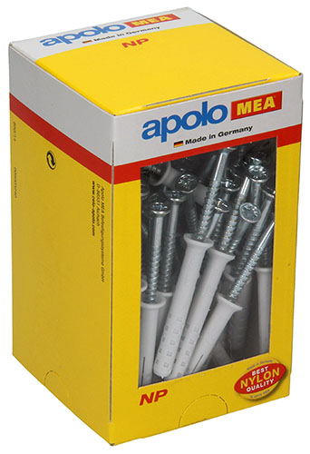 Nagelpluggen Voorgemonteerd ø8x60mm - 50st
