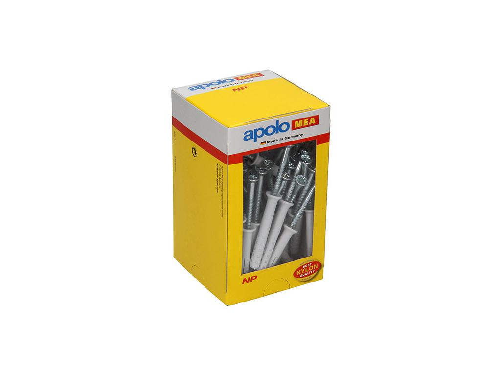NAGELPLUGGEN VOORGEMONTEERD Ø8X60MM - 50ST