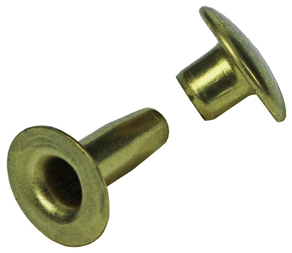 Klinknagels Messing 4,2x12mm - 5 St