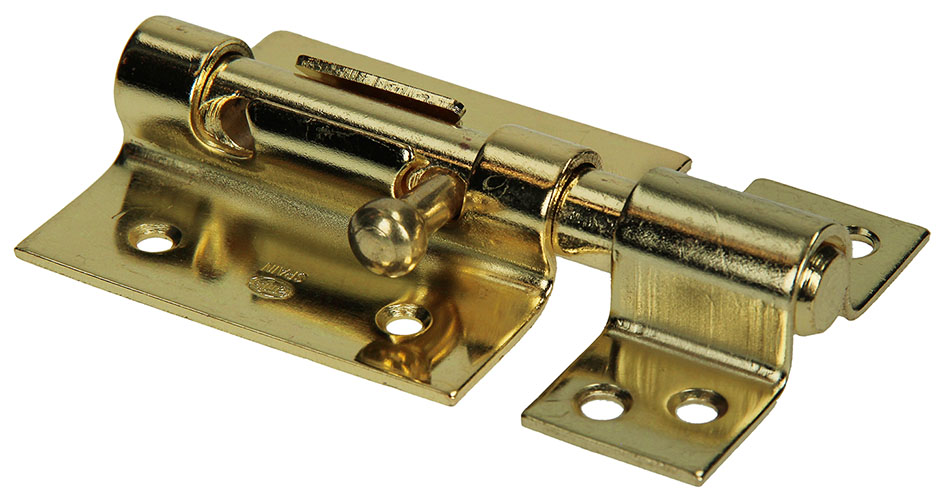 Boksgrendel Vermessingd 70mm