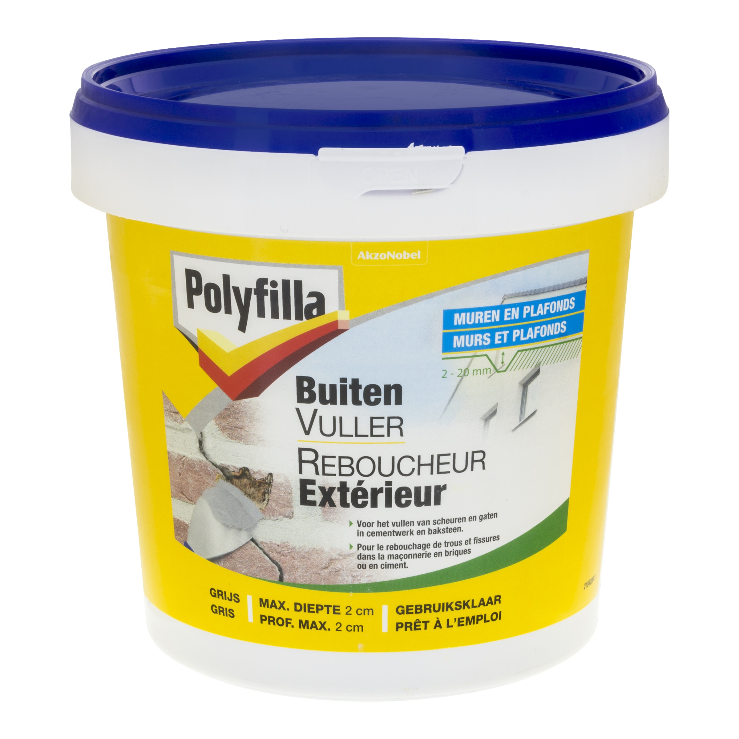 VULMIDDEL BUITENVULLER (PASTA) 1 L
