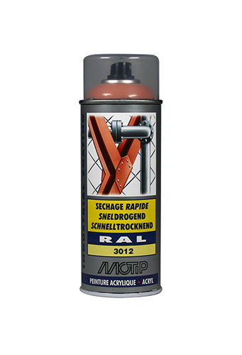 Spray Acryl Ral 3012 Beige-rood 400ml