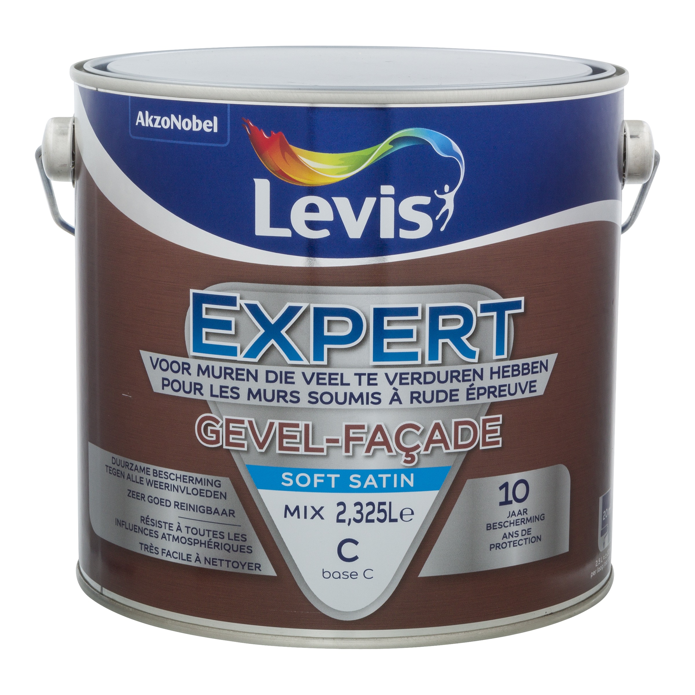Plafondverf Expert Gevel Base C Soft Satin 2,5 L