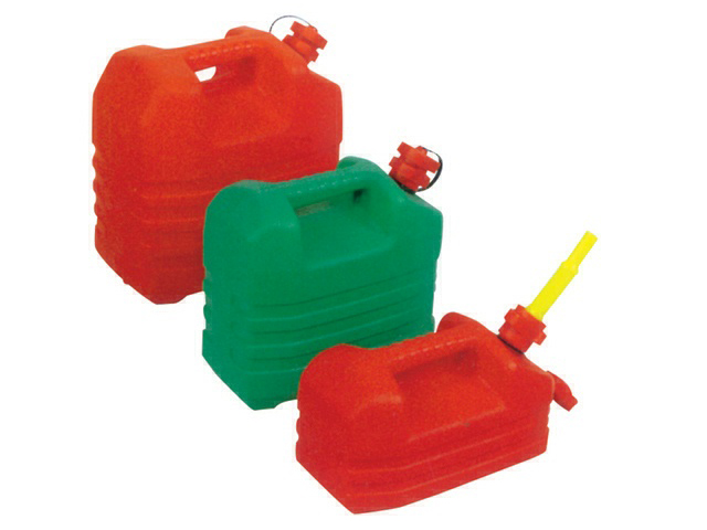 Jerrycan Koolwaterstoffen 10l - Rood