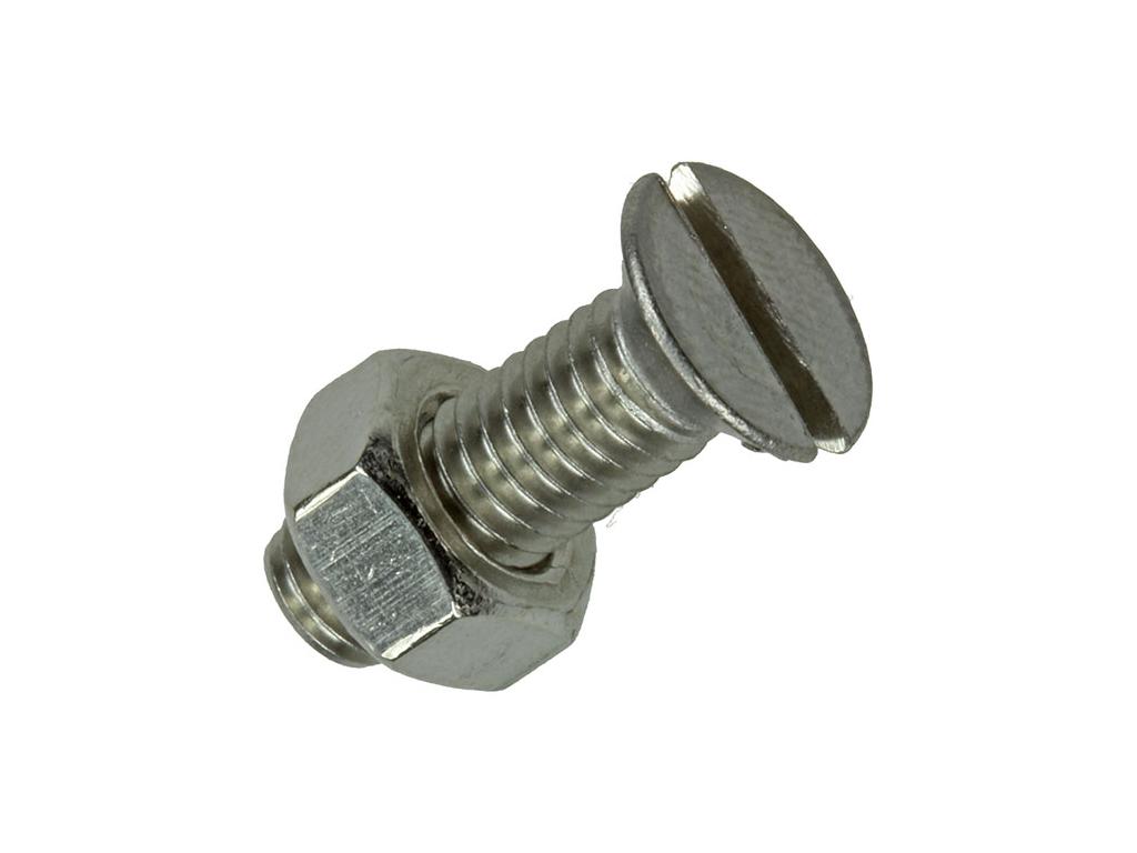 METAALSCHROEVEN VERZ. KOP+MOER RVS M6X20MM - 5 ST