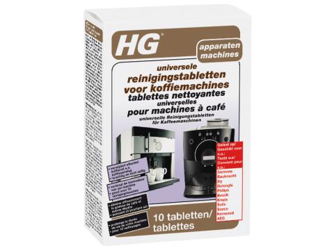Hg Universele Reinigingstabletten Voor Koffiemachines 10 Stuks