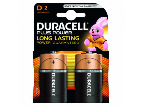 Alkaline Batterij D Plus Power 1.5v - 2st