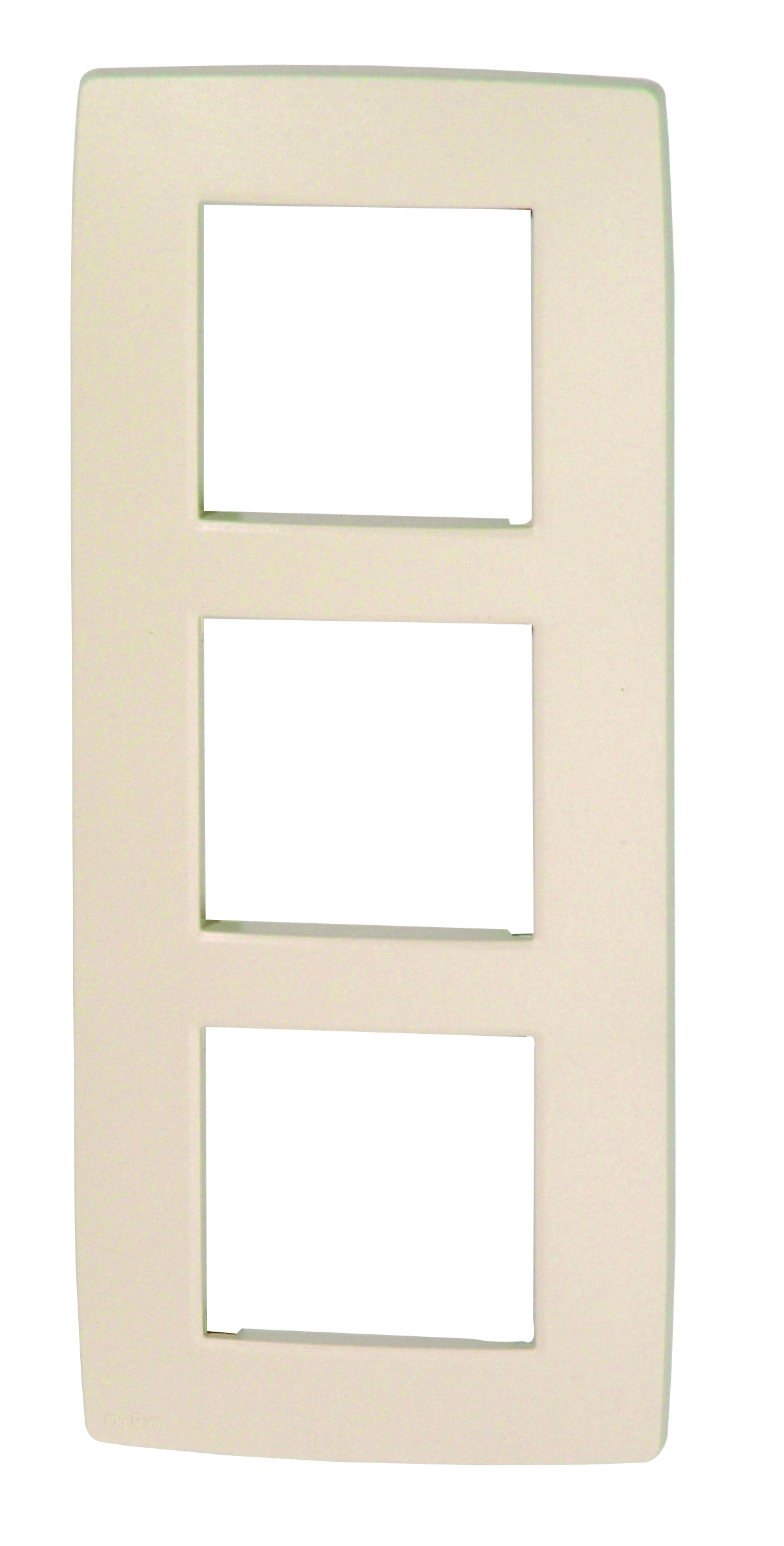 Drievoudige Afdekplaat Vertikaal Original Cream