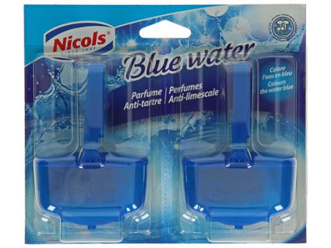 Wc Blokje Blue Water Geparfumeerd - 2 Stusk