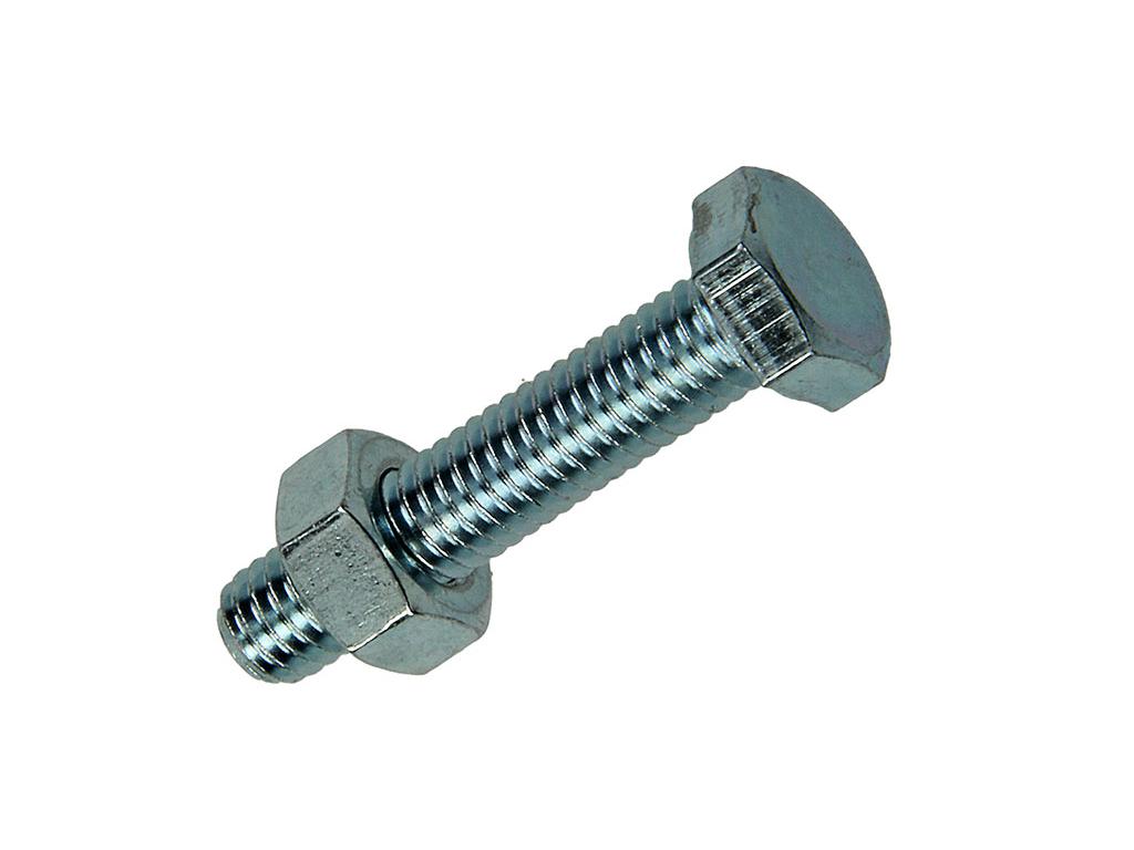 TAPBOUTEN+MOEREN VERZINKT M6X30MM - 35ST