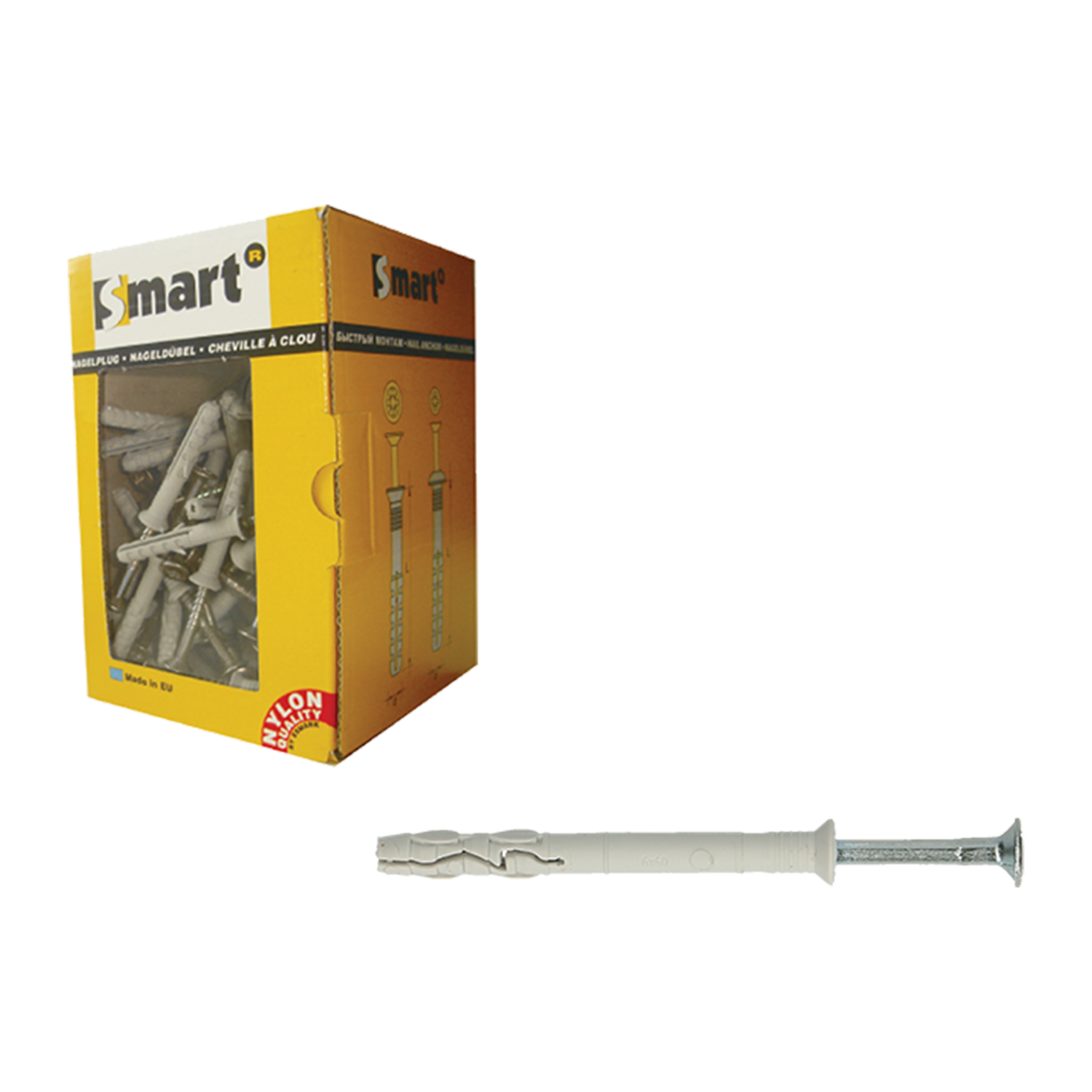 Nagelplug Vk Boord Gemonteerd ø8x120