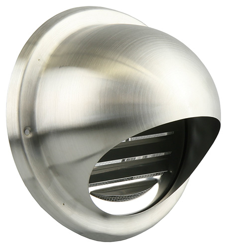 Opbouw Bolrooster Rvs ø125