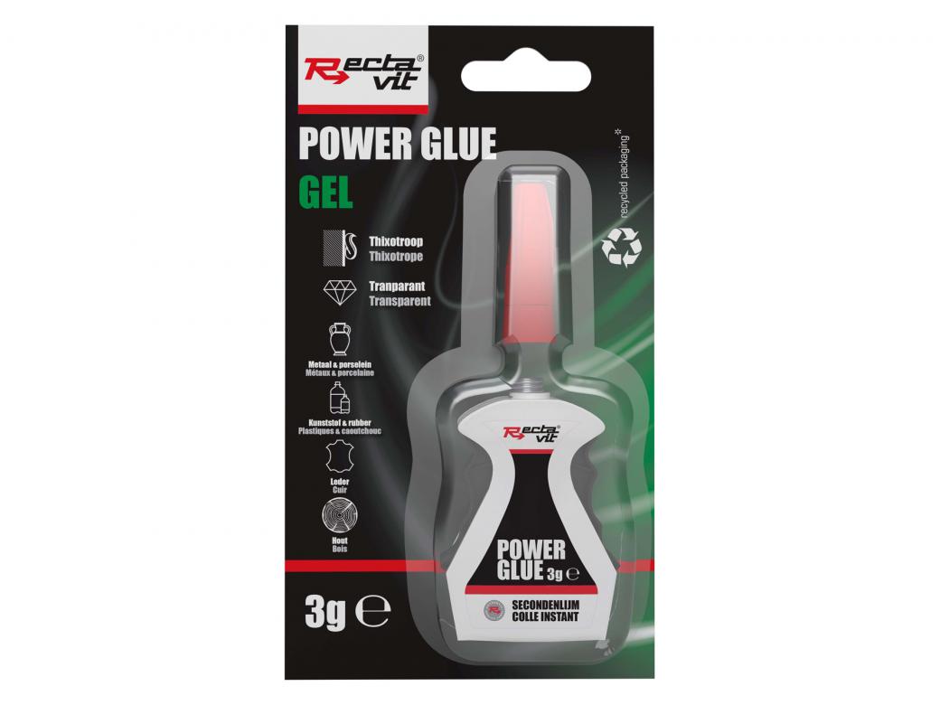 Power Glue Gel - 3 Gr - Transparant