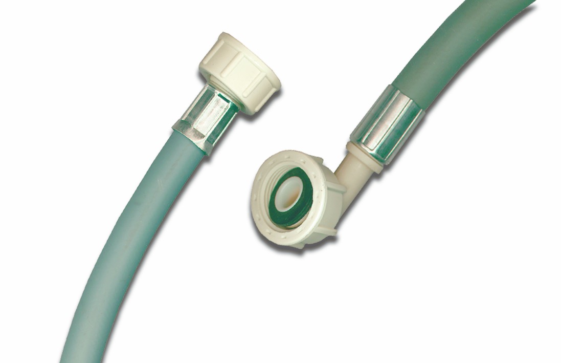 TOEVOERDARM VOOR WASMACHINE 2,5M 3/4'' F X 3/4'' F RUBBER